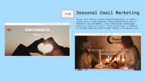 Seasonal Email Marketing - Landing Page